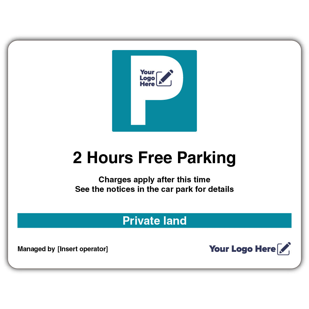 2 Hours Free Parking – Landscape