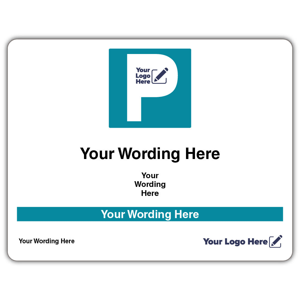 Car Park Entrance Custom – Landscape – Your Wording Here