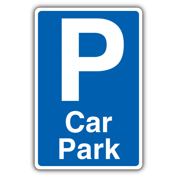 Car Park – Mandatory Blue Parking – Blue