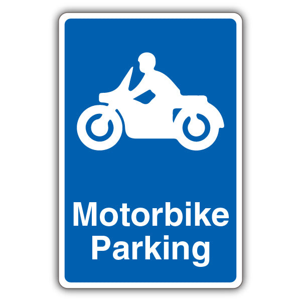 Motorbike Parking – Blue