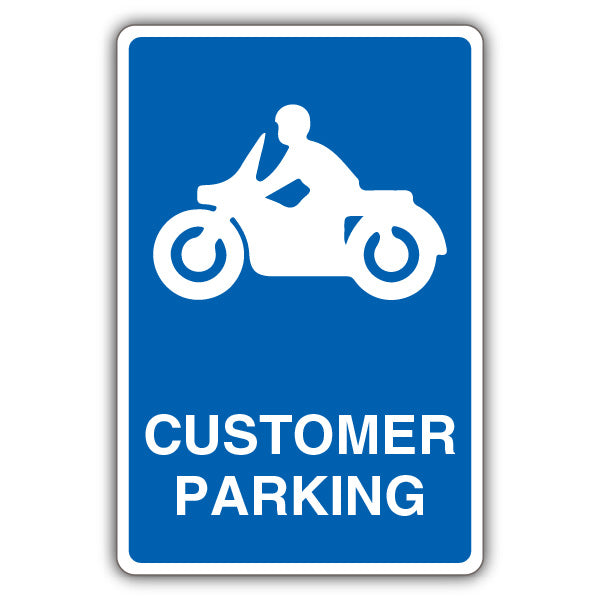 Customer Parking – Mandatory Motorcycle Parking – Large Icon