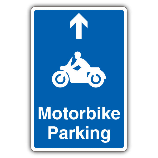 Motorbike Parking – Arrow Up