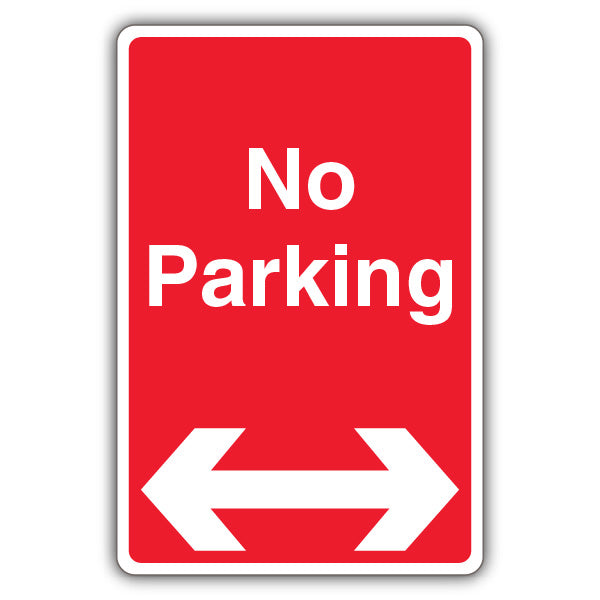 No Parking – Arrow Left/Right