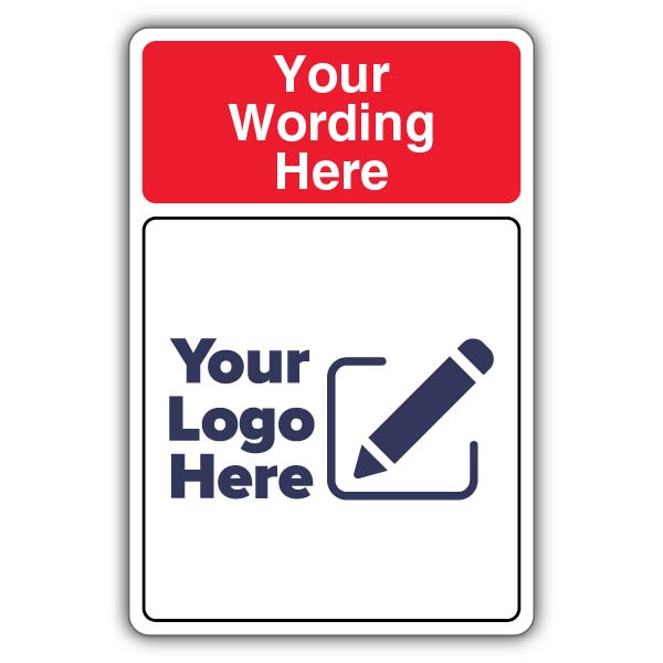 Custom Text – Large Add Your Logo