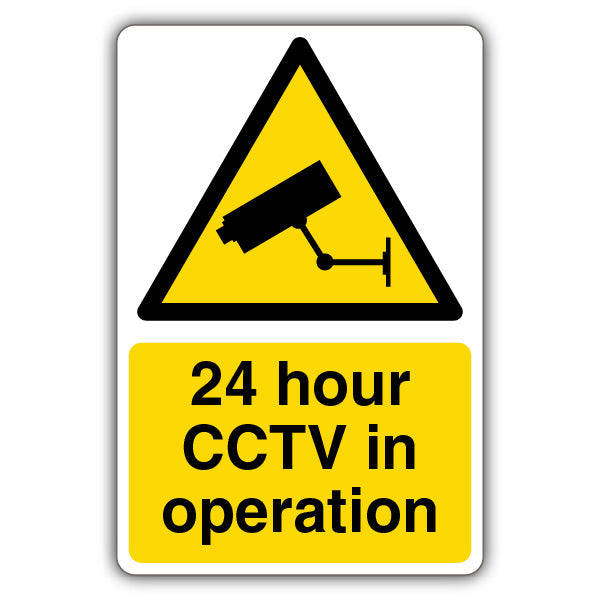 24 Hour CCTV In Operation