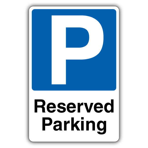 Reserved Parking – Blue Parking