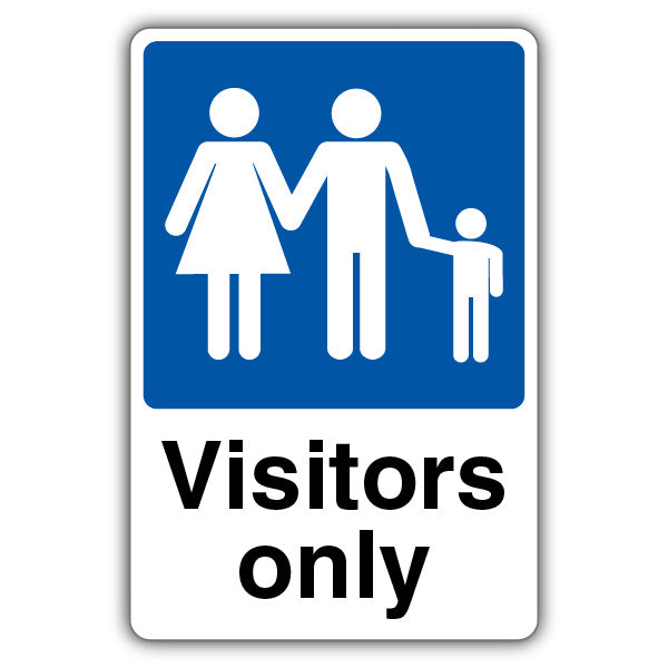 Visitors Only – Mandatory Family Parking