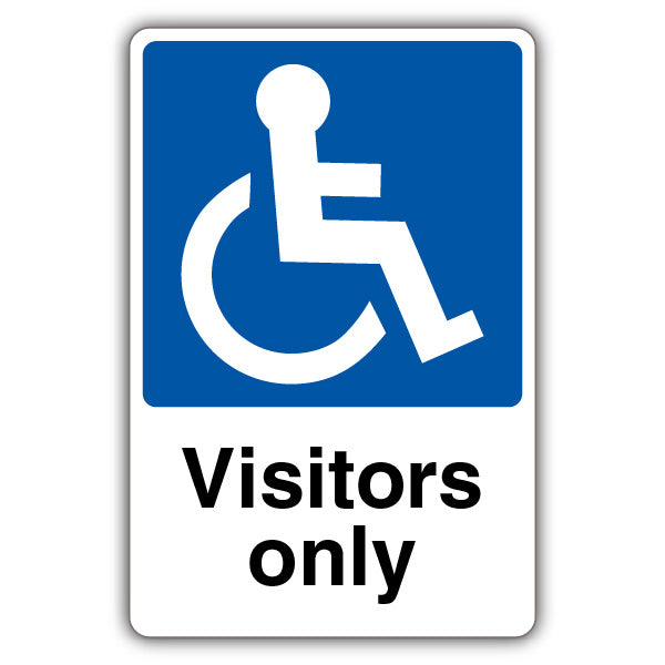 Visitors Only – Mandatory Disabled