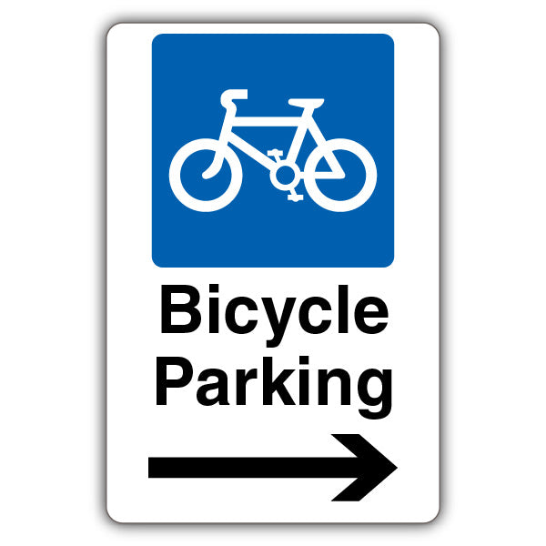 Bicycle Parking – Arrow Right