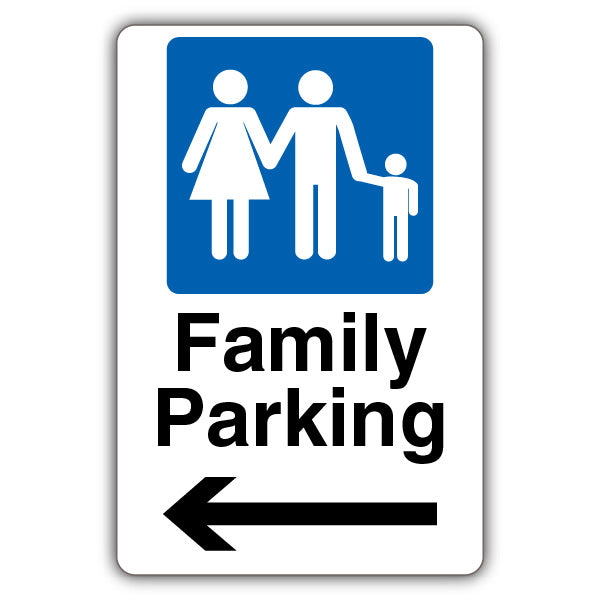 Family Parking – Arrow Left