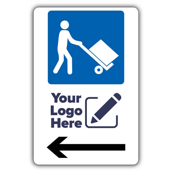 Large Goods In Icon Arrow Left – Large Add Your Logo