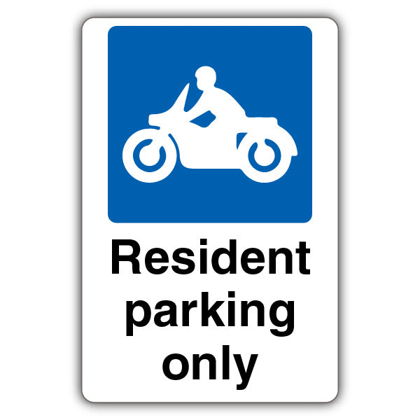 Resident Parking Only – Mandatory Motorcycle Parking