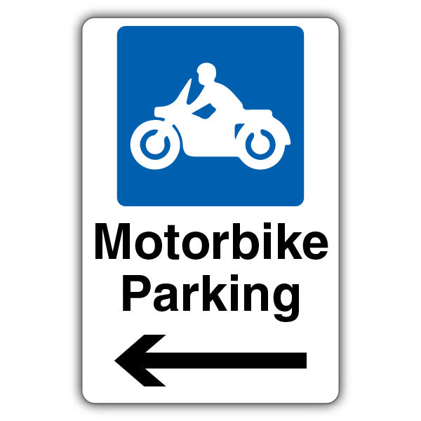 Motorbike Parking – Arrow Left