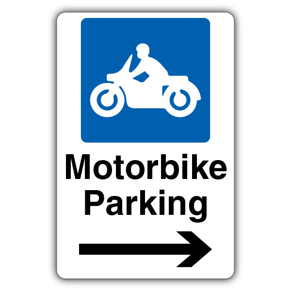Motorbike Parking – Arrow Right