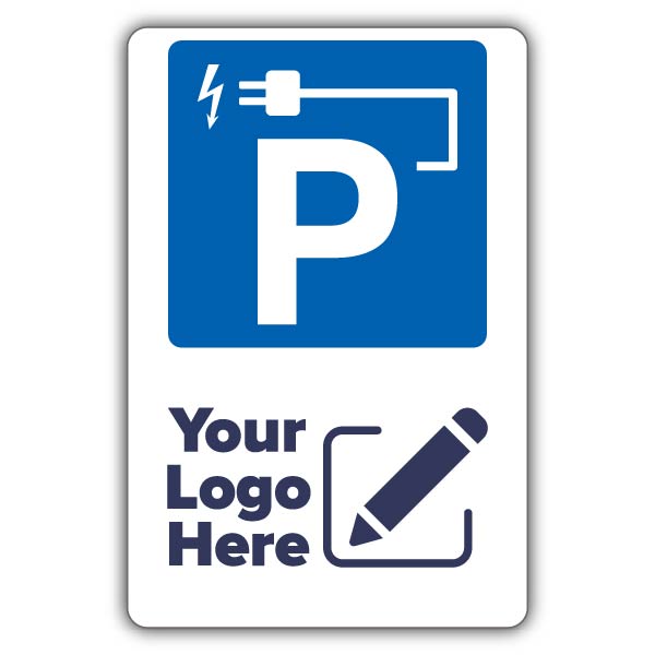 Electric Vehicle Parking – Large Add Your Logo