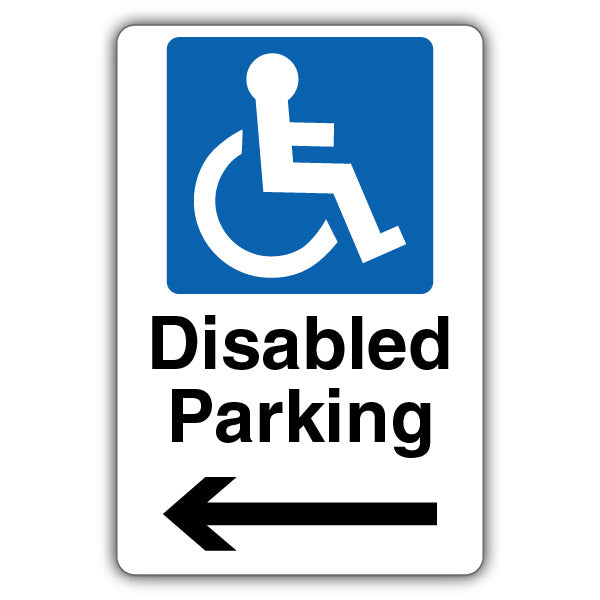 Disabled Parking – Arrow Left