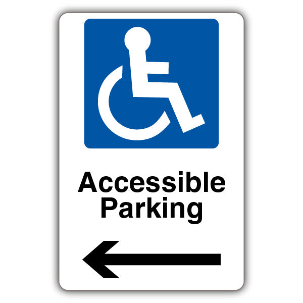 Accessible Parking – Arrow Left