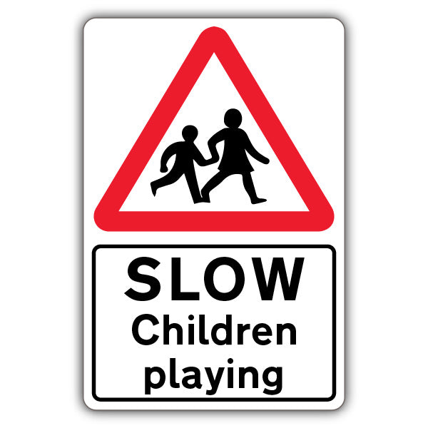 Slow Children playing – Children Crossing Triangle