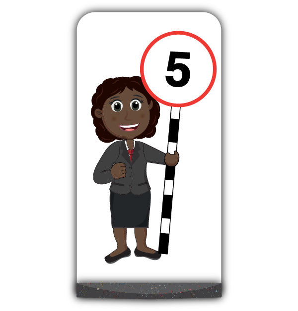 Teacher Flat Panel Pavement Sign – Ms Simmons – 5 mph
