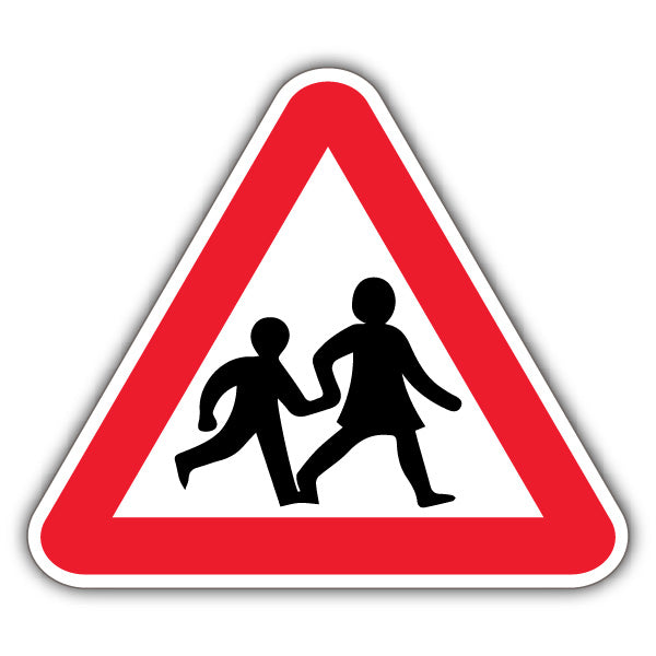 Children Crossing Triangle – Symbol