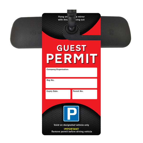 Guest Permit Hanger