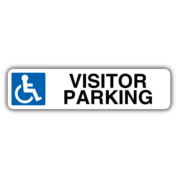 Visitor Parking – Mandatory Disabled – Kerb Sign