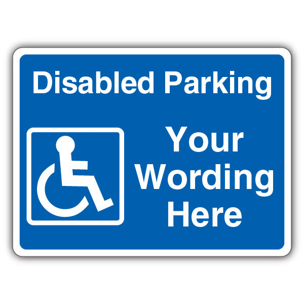 Custom – Disabled Parking – Mandatory Disabled
