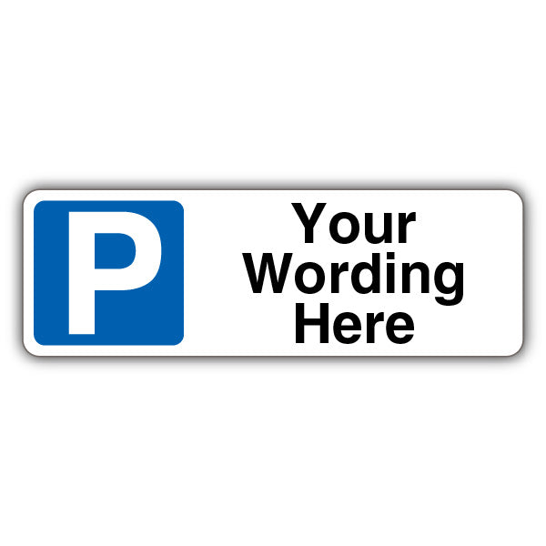 Custom – Mandatory Blue Parking – Landscape