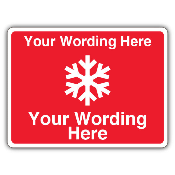 Custom – Snowflake – Red