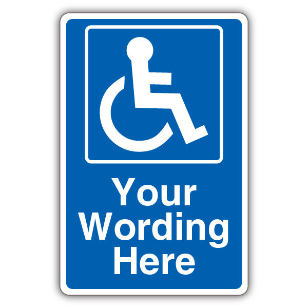 Custom – Mandatory Disabled – Blue