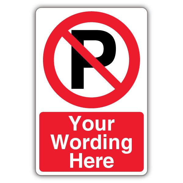 Custom – Prohibitory Parking Circle