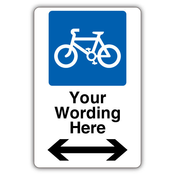 Custom – Mandatory Cycle Parking – Arrow Left/Right