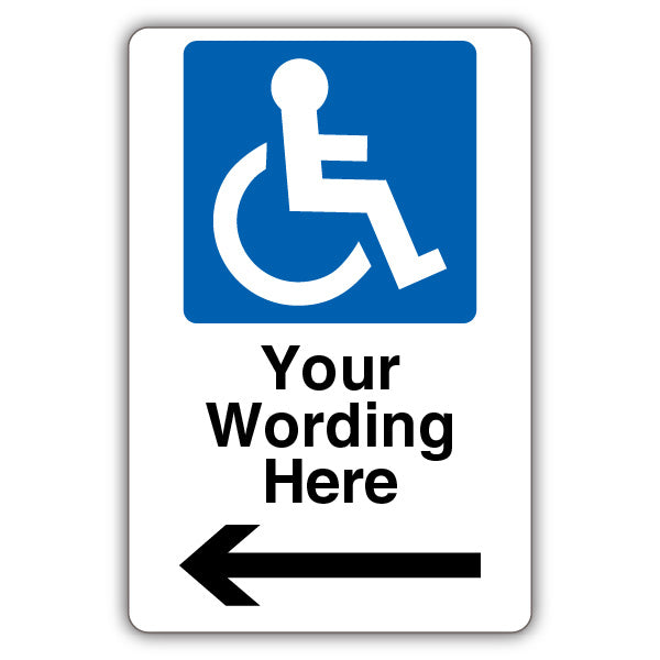 Custom – Mandatory Disabled – Arrow Left