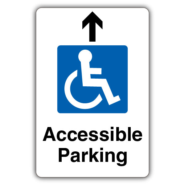 Accessible Parking – Arrow Up