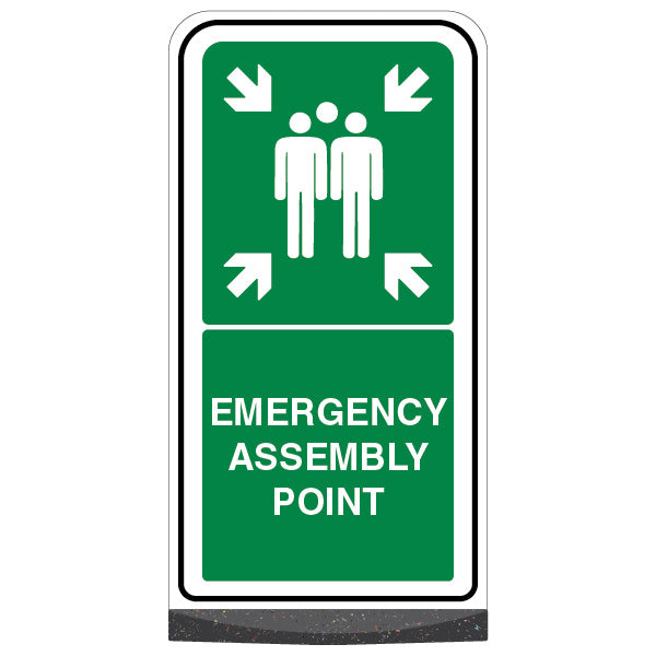 Freestanding Sign – Emergency Assembly Point