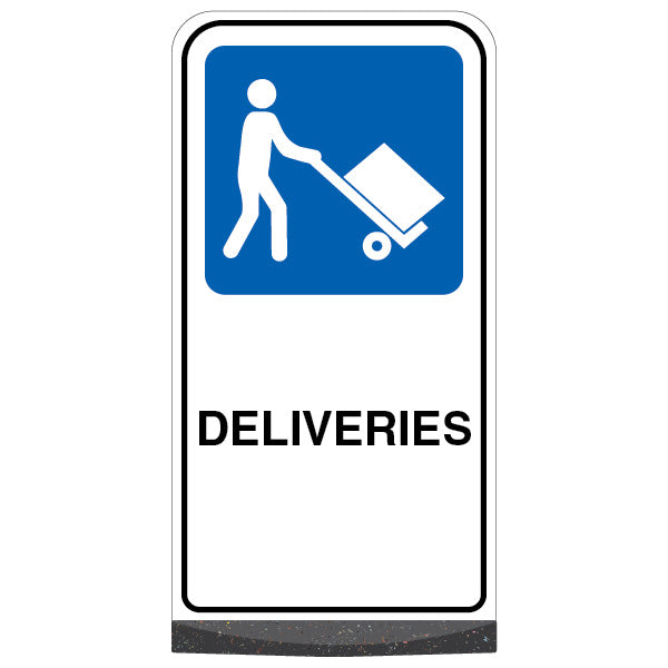 Freestanding Sign – Deliveries