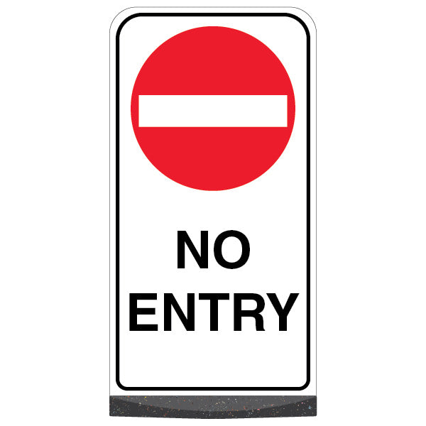 Freestanding Sign – No Entry