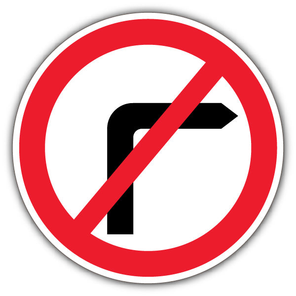 No Right Turns