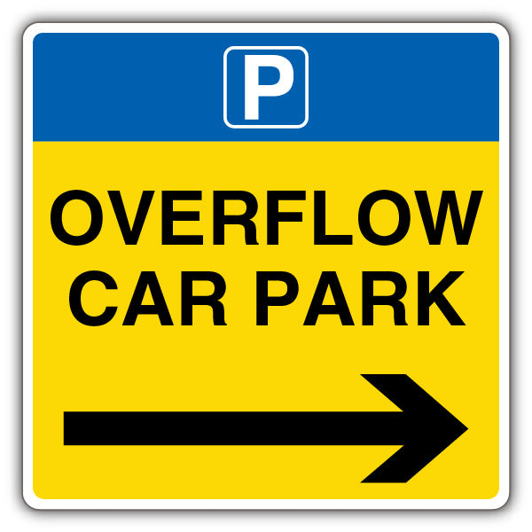 Overflow Car Park – Arrow Right