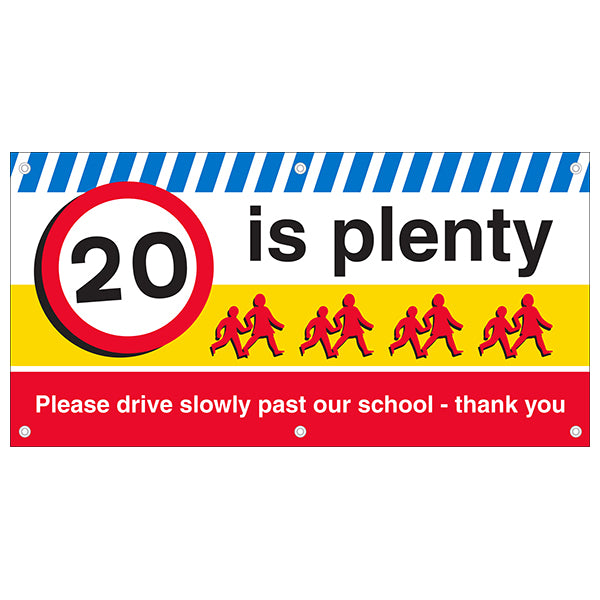 20 Is Plenty – Banner
