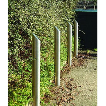 Ornamental Stainless Steel Mitre Top Bollards