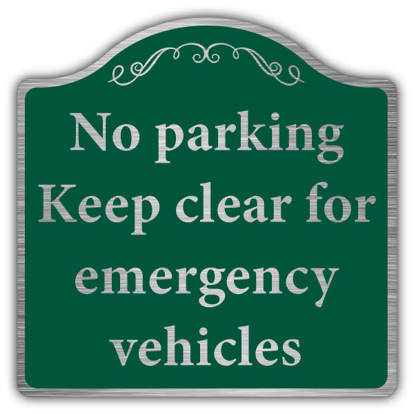 No Parking Keep Clear – Prestige Sign