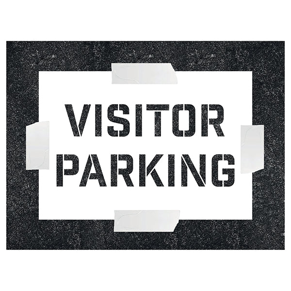 Visitor Parking – Stencil
