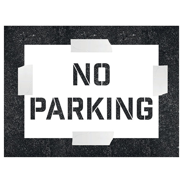 No Parking – Stencil